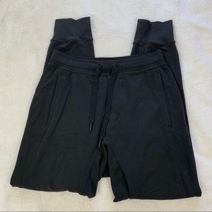 Lululemon Mens Tapered Leg Black Joggers